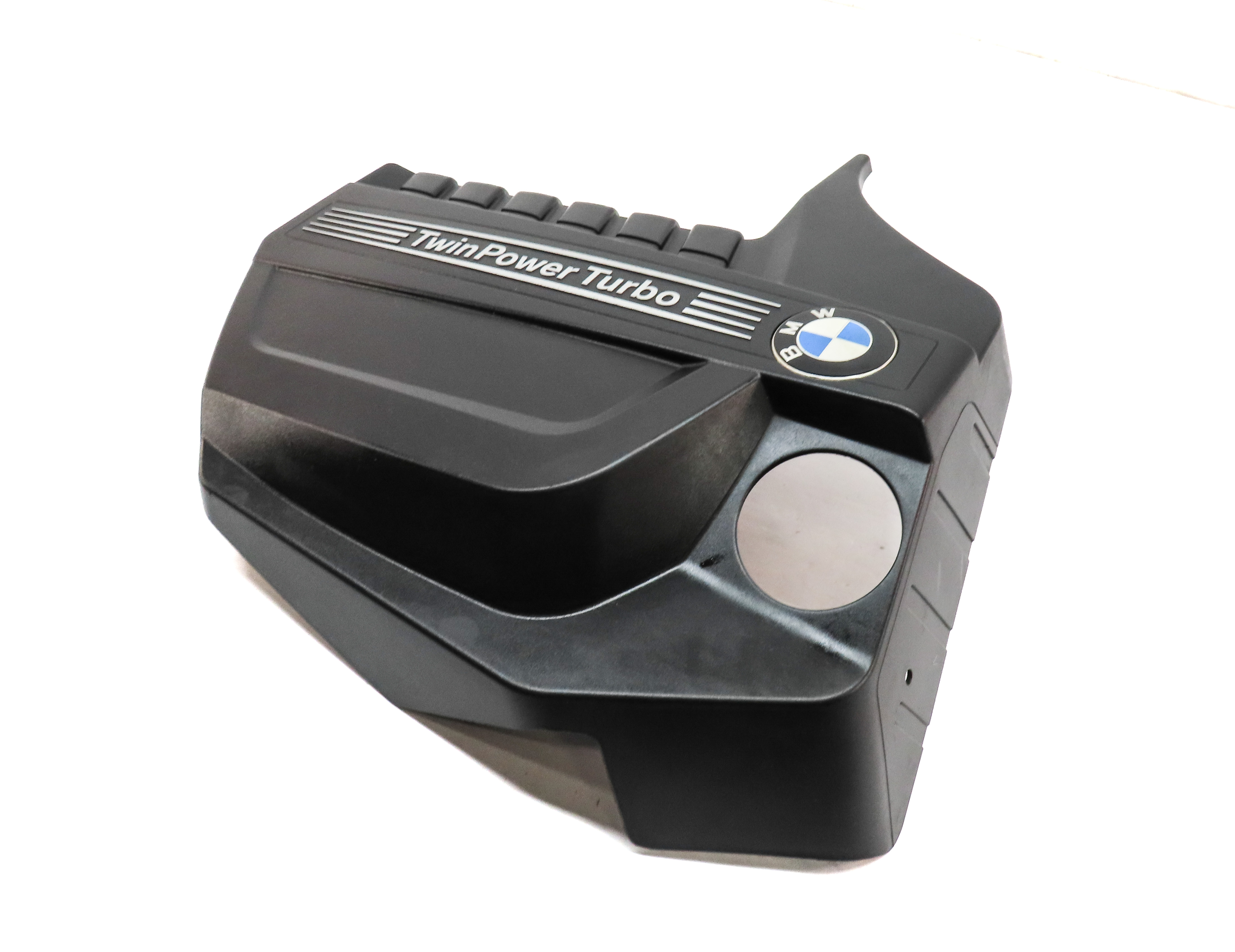 11-18 BMW 535i 640i 740i X3 X5 X6 (F10 F07 F01) 3.0L TURBO N55 ENGINE COVER TRIM — exact item pictured